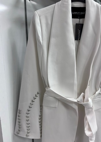 Taşlı blazer - Görsel 6