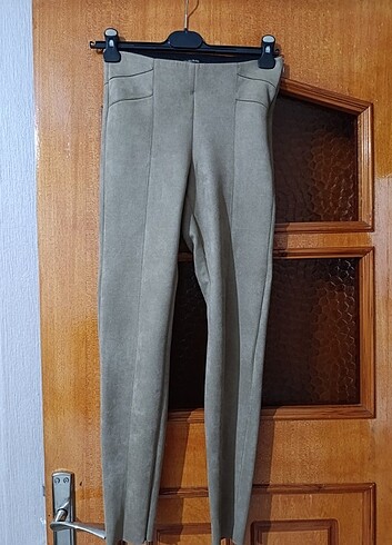 Zara basic süet yada kadife pantolon - Görsel 2