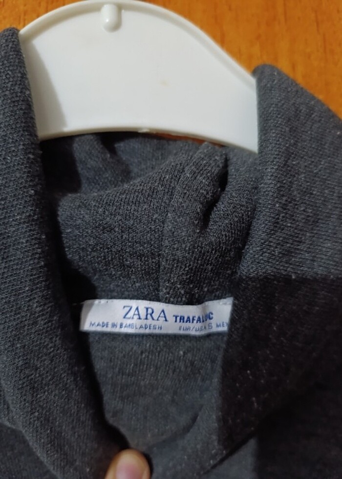 Zara yarım kol, boğazlı tunik - Görsel 2