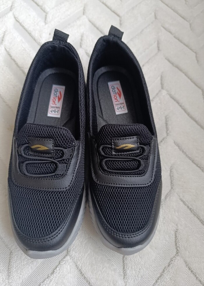 Sıfır, babet tipli spor ayakkabı, 34 35 numara - Görsel 2