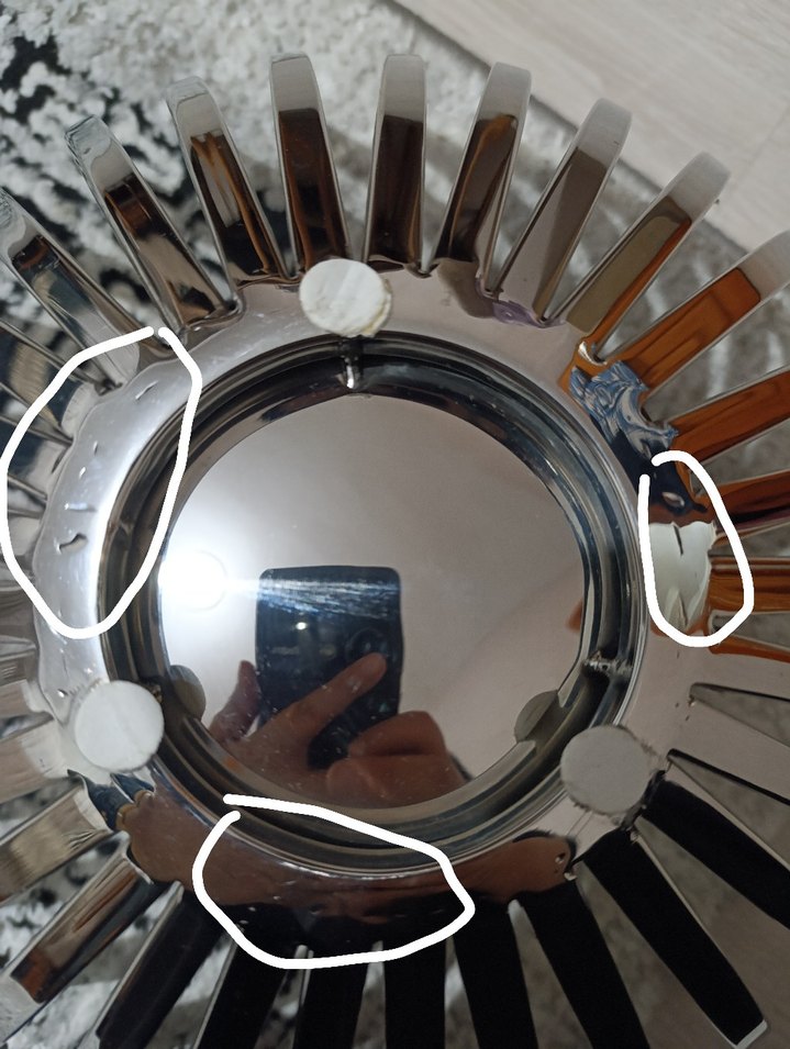 Zırhlı kase, amber rengi - Görsel 5