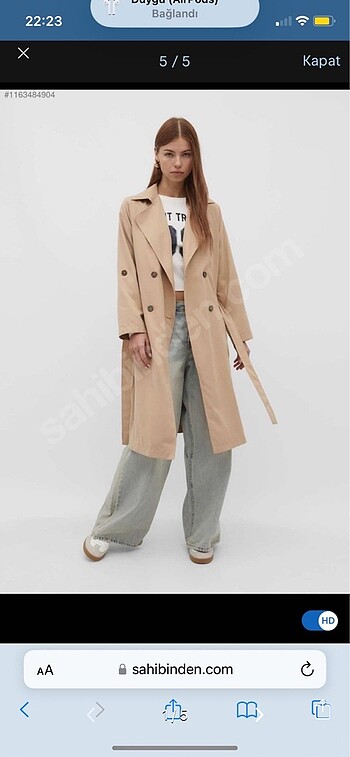 Stradivarius trençkot