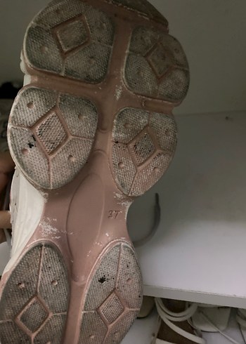 Pembe Gri Kadın Spor Ayakkabı - Görsel 2