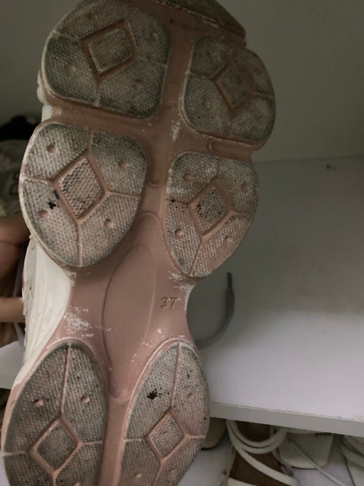 Pembe Gri Kadın Spor Ayakkabı - Görsel 2