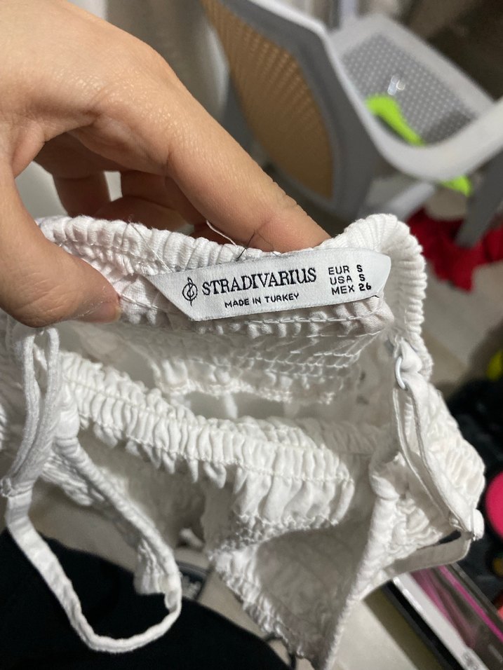 Beyaz Uzun Pamuklu Bohem Elbise - Görsel 4