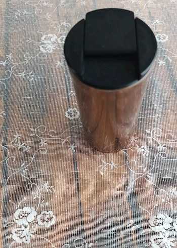 Parlak Kahverengi Starbucks Termos - Görsel 2