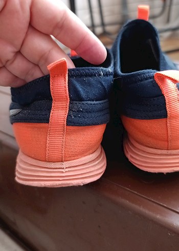 38 Beden mavi Renk Mavi Elastik Kadın Spor Ayakkabısı