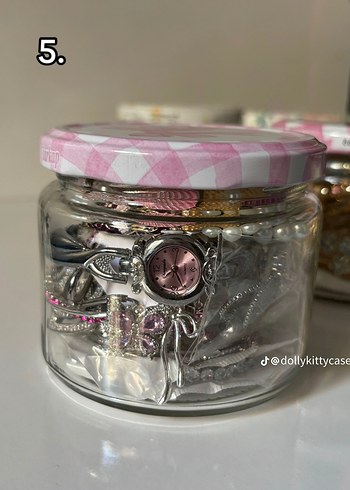 Zara Home Pembe Pastel Makyaj seti Kavanoz 10 adet