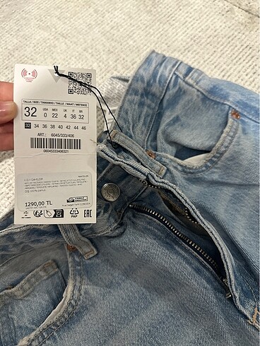 Zara Yırtıklı jean