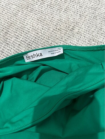 Bershka Vücuda yapışan mini elbise