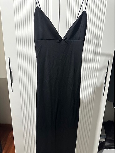 Bershka uzun elbise