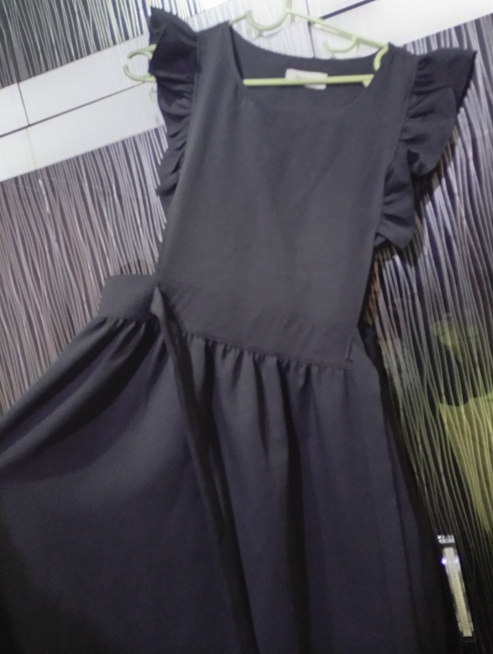 Siyah Gri Baskılı Hamile Tişörtü - Görsel 2