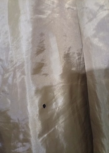 Bej Uzun Kadın Yağmurluk Fermuarlı - Görsel 2