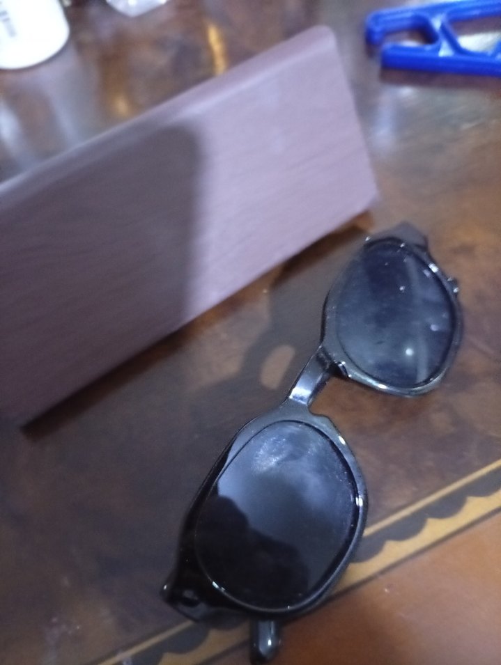 Kahverengi Tokalı Minimalist Kadın Güneş Gözlüğü - Görsel 2