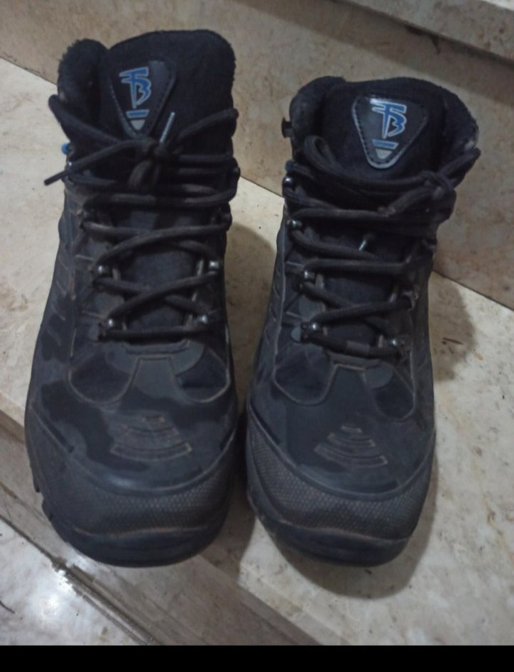 Erkek Siyah Kamuflaj Spor Bot - Görsel 2