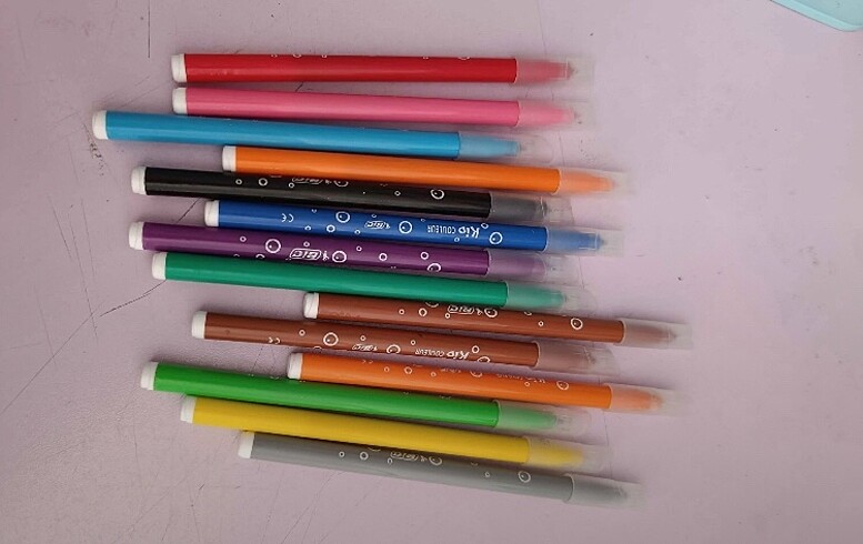 Bic keçeli boyama kalemi