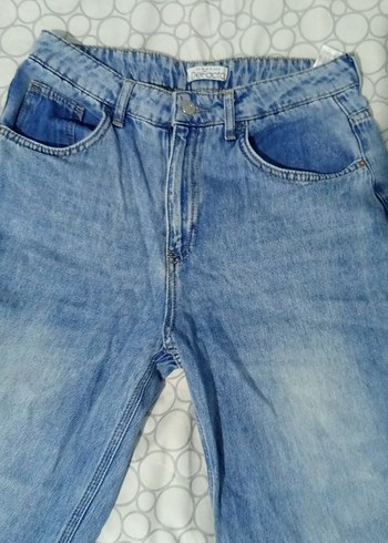 mavi bol kot pantalon
