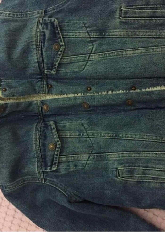 Denim ceket - Görsel 2