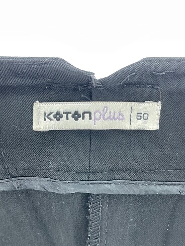 50 Beden siyah Renk Koton Düz Kesim %70 İndirimli.