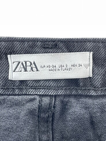 34 Beden siyah Renk Zara Jean / Kot %70 İndirimli.