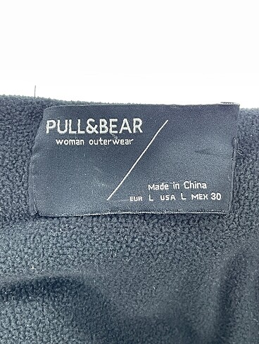 l Beden siyah Renk Pull and Bear Mont %70 İndirimli.