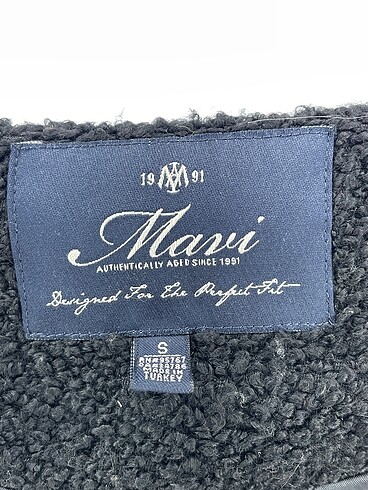 s Beden siyah Renk Mavi Jeans Mont %70 İndirimli.