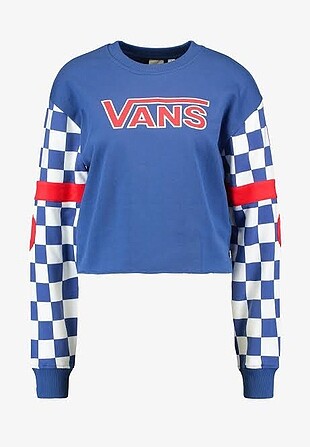 VANS MAVİ SWEATSHİRT