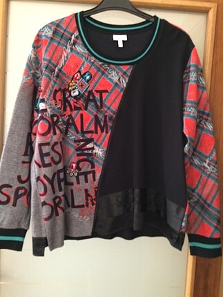 Sportalm ekoseli sweatshirt