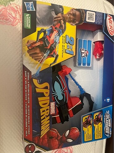 Beden Renk Nerf Spider Man Strike'n Splash