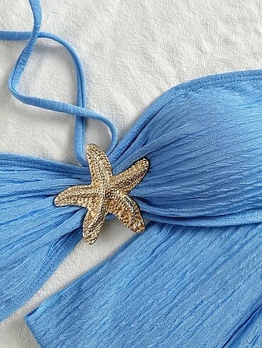 Mavi bikini set M beden - Görsel 4