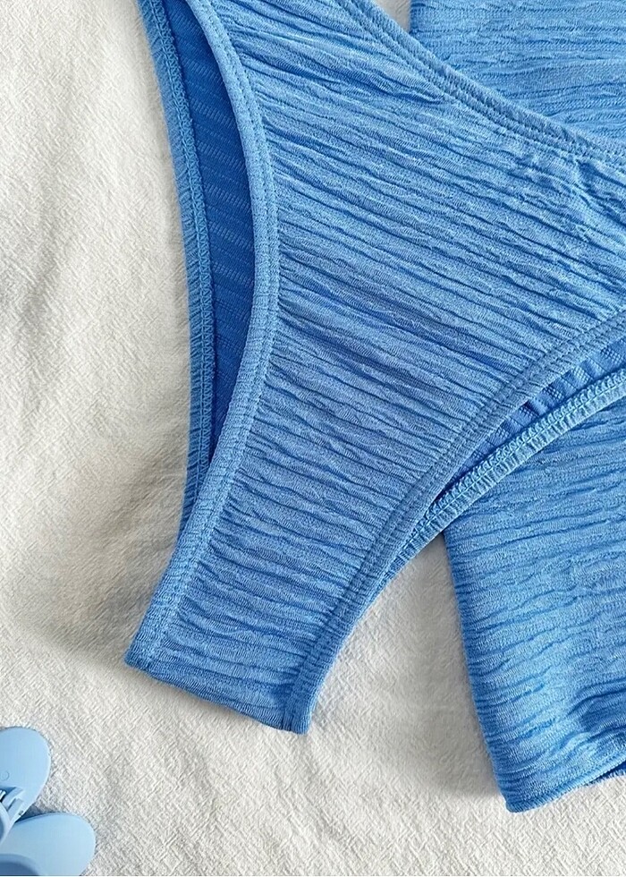 Mavi bikini set M beden - Görsel 5