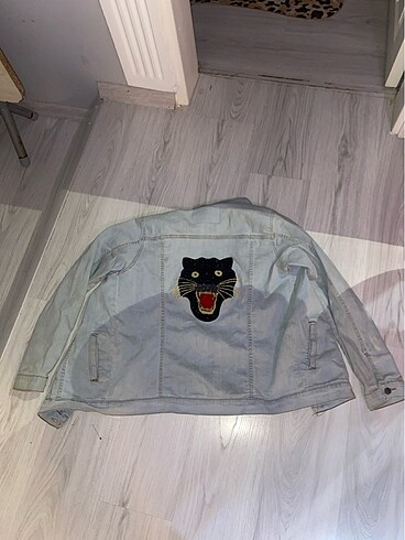kot ceket jaguar desenli