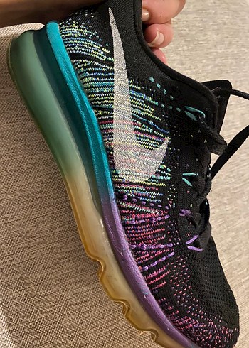 Nike Çok Renkli Bağcıklıklı koşu Ayakkabı