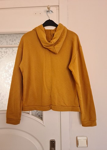 LC Waikiki Bej Kapüşonlu Kadın Sweatshirt