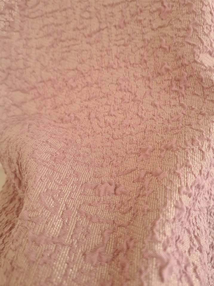 Pudra Pembe Drapeli Straplez Midi Elbise - Görsel 5