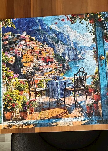 Positano Balkon 1000 Parça Puzzle - Görsel 2