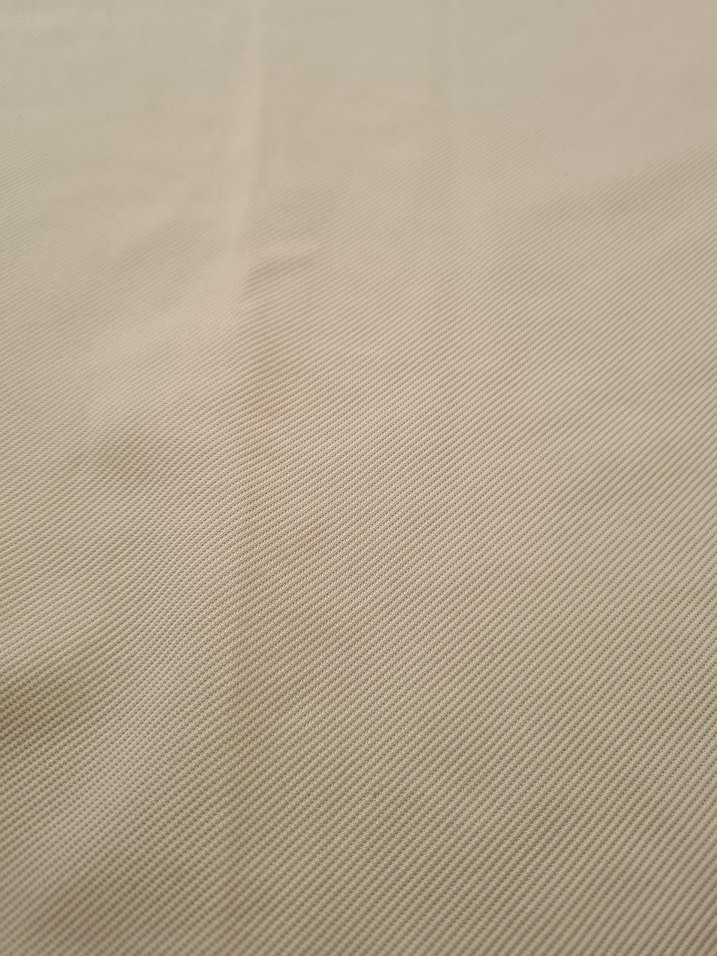 Bej Basic büyük beden Uzun Kollu Tişört - Görsel 2