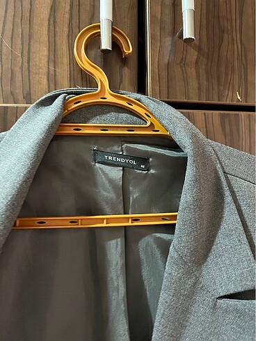 s Beden gri Renk Gri blazer ceket