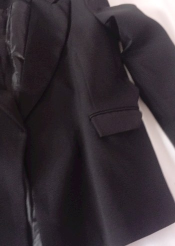 Siyah  Kadın Blazer Ceket - Görsel 3