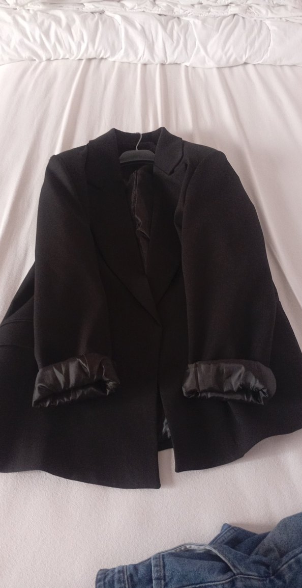 Siyah  Kadın Blazer Ceket - Görsel 4