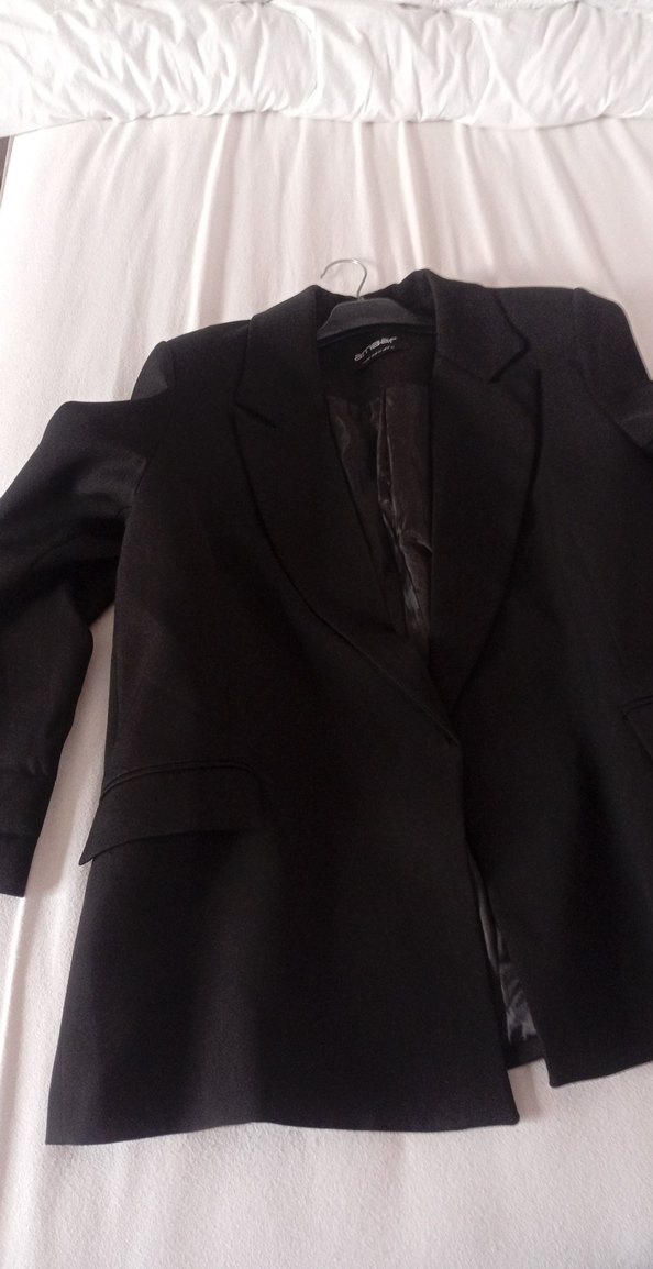 Siyah  Kadın Blazer Ceket - Görsel 2