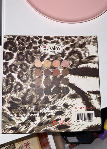 The balm Koyu Kahverengi Göz Farı Paleti - Görsel 2