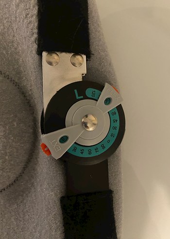 Gri Polar Motorcu Dizliği Velcro Bantlı - Görsel 3