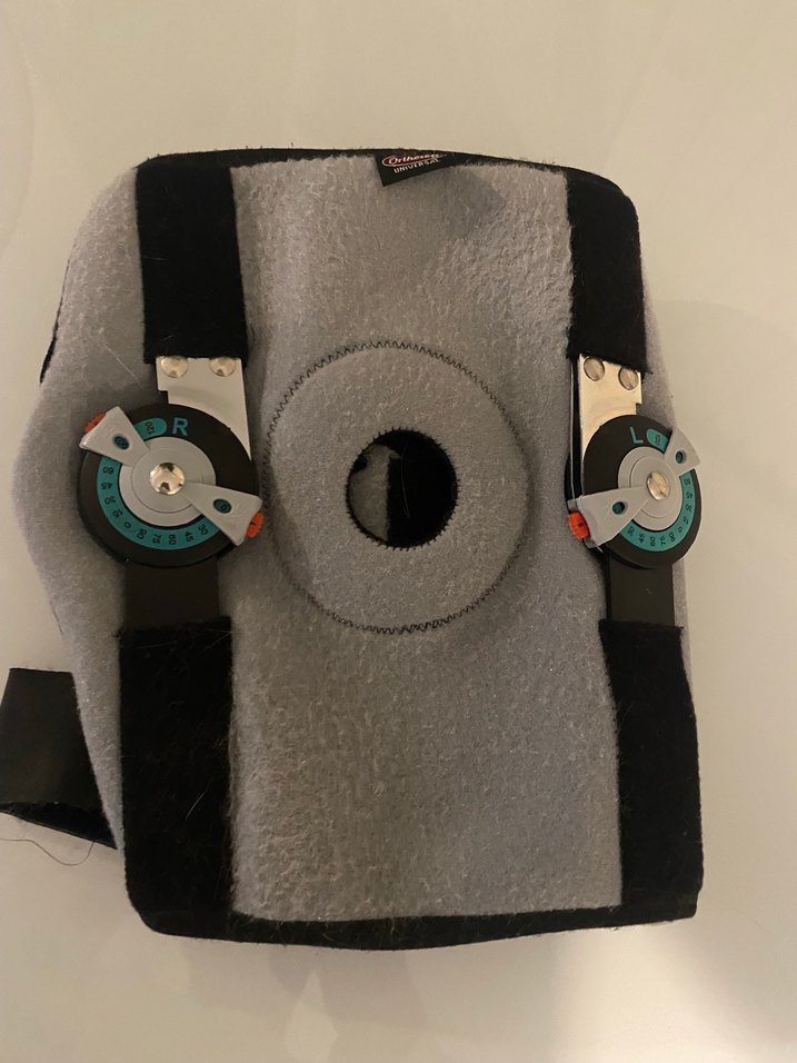 Gri Polar Motorcu Dizliği Velcro Bantlı - Görsel 5