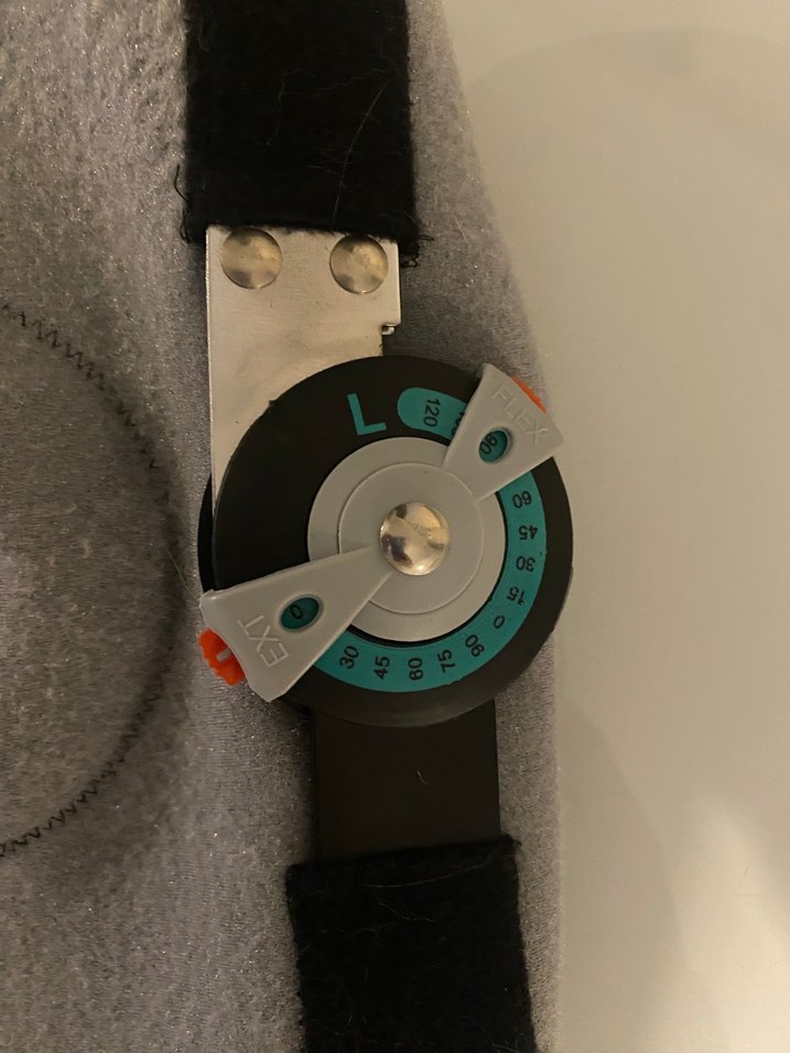 Gri Polar Motorcu Dizliği Velcro Bantlı - Görsel 3