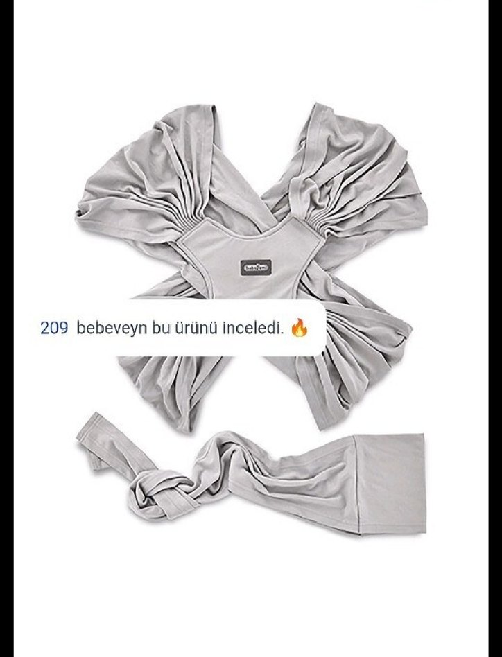 bebek sling kanguru - Görsel 3