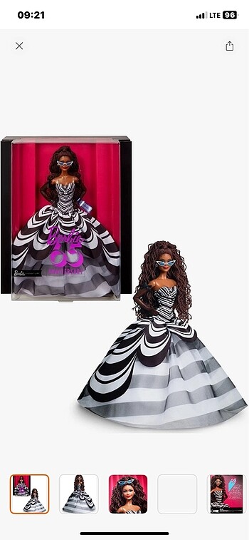 No Brand Barbie 65.yıl bebeği