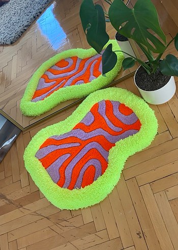 Renkli tufting pet yatağı - Görsel 2