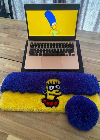 Simpsons keyboard rug - Görsel 4