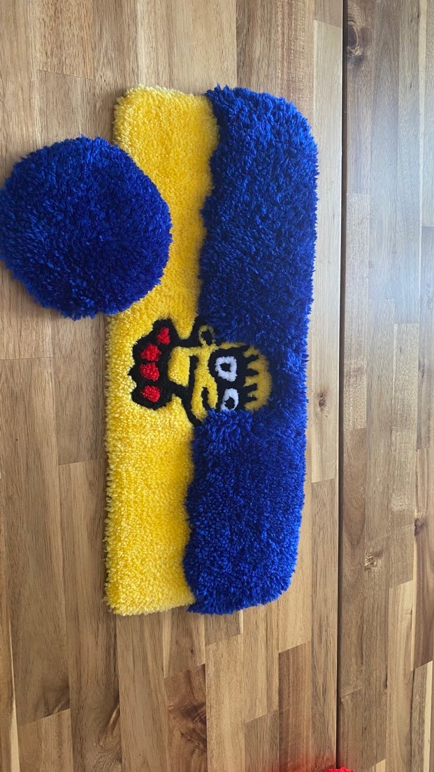 Simpsons keyboard rug - Görsel 5